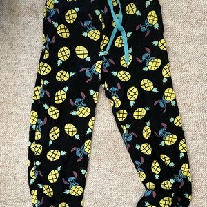 Stitch Pineapple Pajama Pants